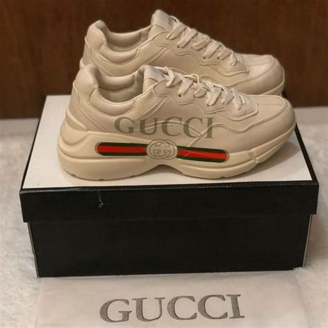 gucci rhyton mouth real vs fake|gucci rhyton gg monogram.